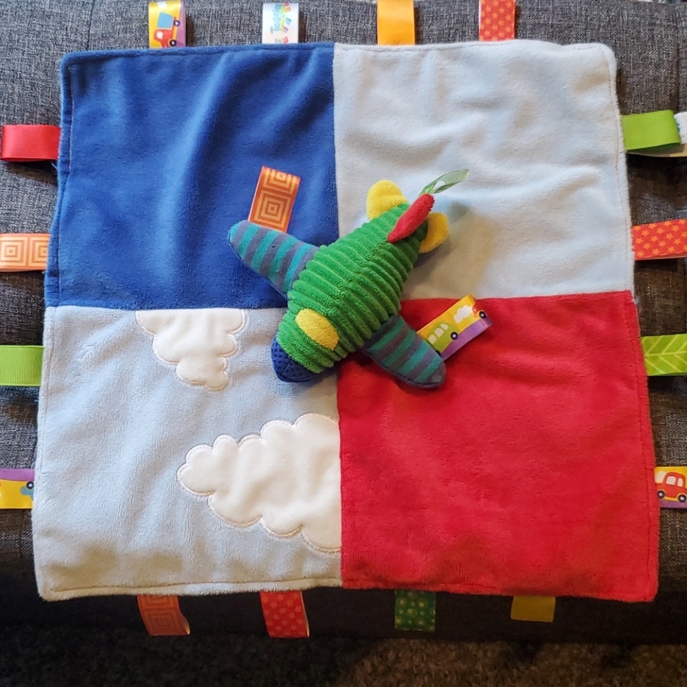 Airplane Taggies by Mary Meyers VGUC